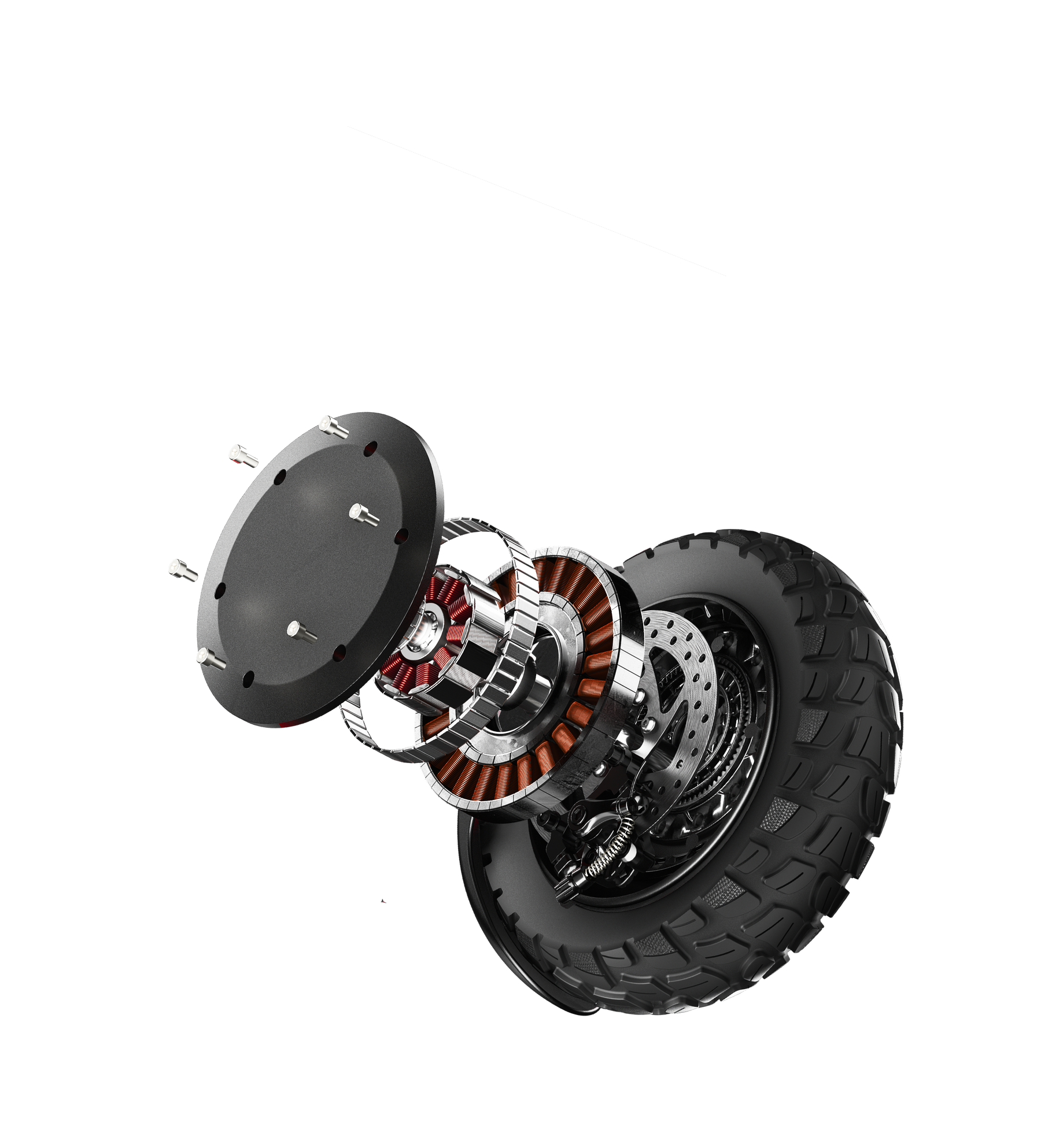 Core performance exploded motor